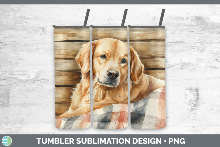 Golden Retriever Clipart Image 9