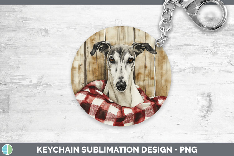 GorgeousDogs 01 Flannel Keychain design.