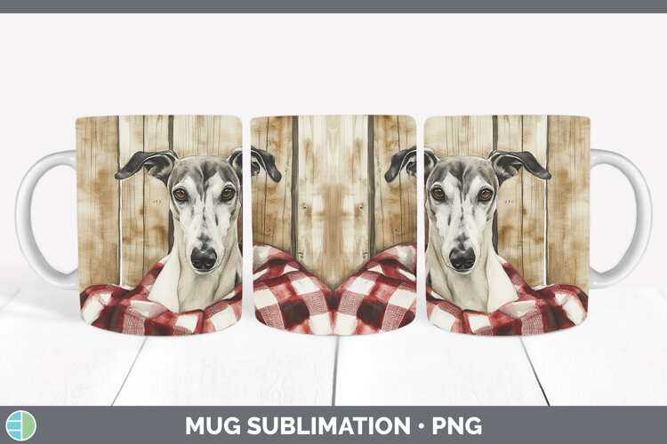 GorgeousDogs 01 Flannel Mug Wrap design.