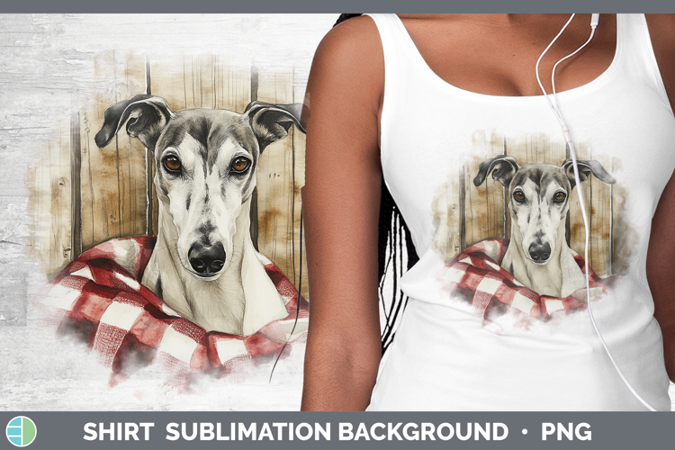 Dogs 01 Flannel Greyhound Shirt Sublimation Background Desig