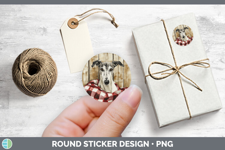 GorgeousDogs 01 Flannel Stickers design.