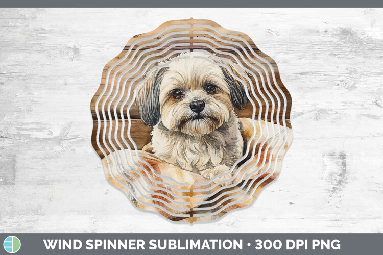 GorgeousDogs 01 Flannel Wind Spinner design.