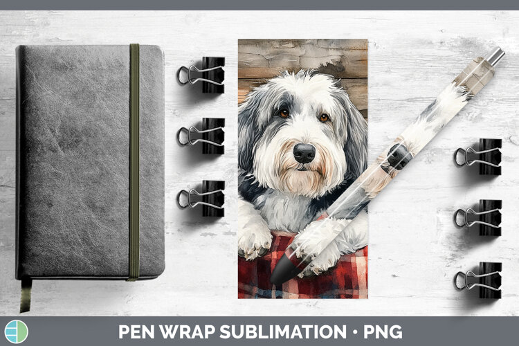 GorgeousDogs 01 Flannel Pen Wrap design.