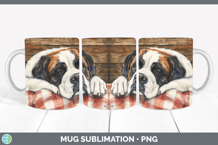 GorgeousDogs 01 Flannel Mug Wrap design.