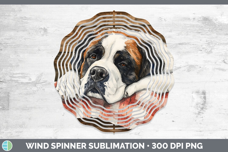GorgeousDogs 01 Flannel Wind Spinner design.
