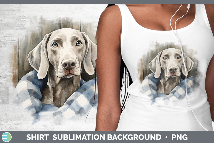 Dogs 01 Flannel Weimaraner Shirt Sublimation Background Desi