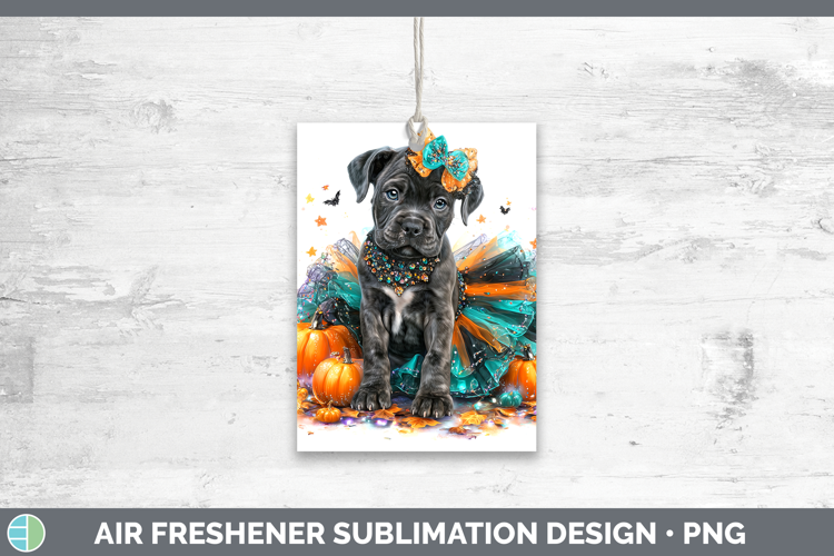 Dogs 01 Halloween Cane Corso Air Freshener Sublimation Car F
