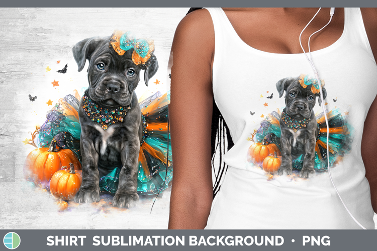 Dogs 01 Halloween Cane Corso Shirt Sublimation Background De