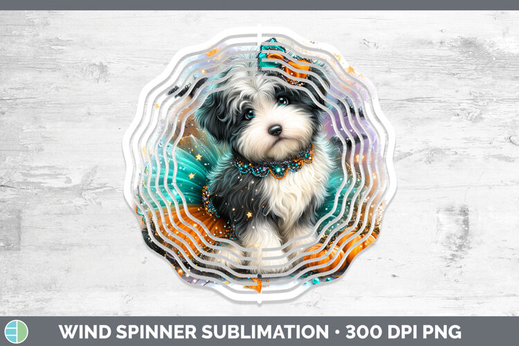 GorgeousDogs 01 Halloween Wind Spinner design.