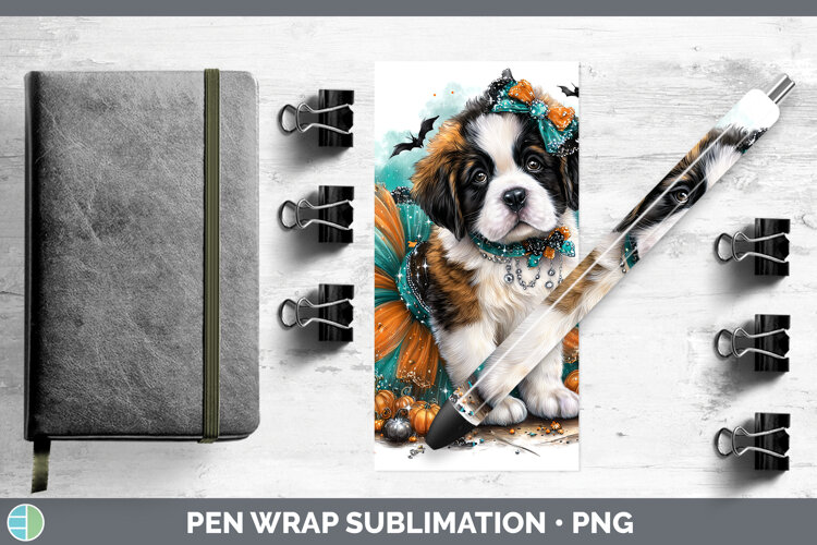 GorgeousDogs 01 Halloween Pen Wrap design.