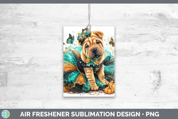 GorgeousDogs 01 Halloween Air Freshener design.