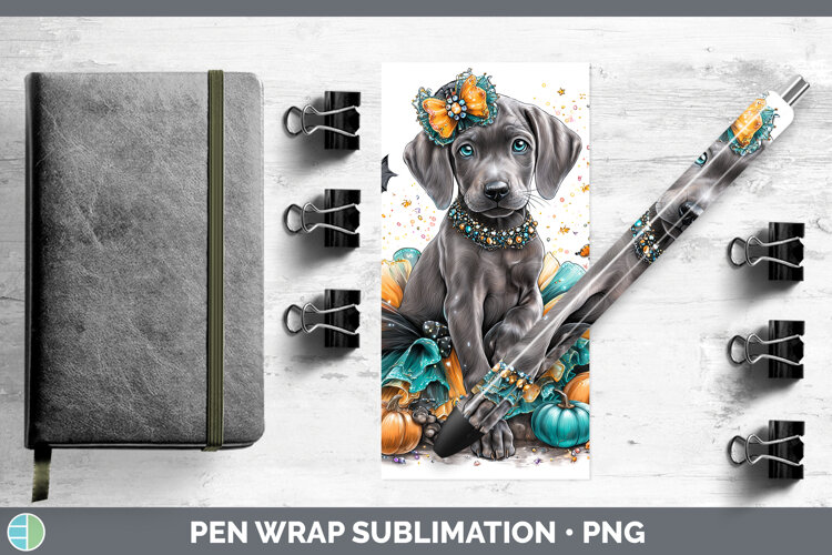 GorgeousDogs 01 Halloween Pen Wrap design.
