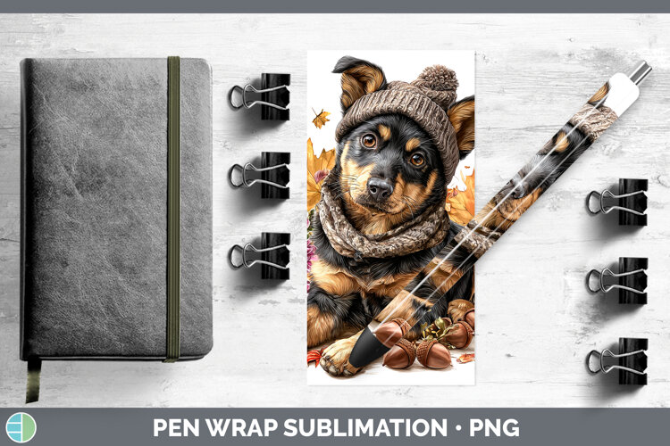 GorgeousDogs 01 Knit Hat Pen Wrap design.