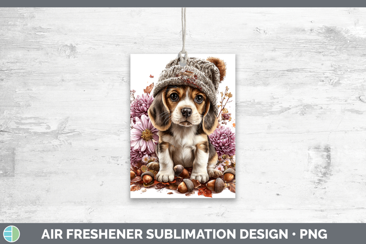Beagle Dogs 01 Knit Hat Air Freshener Sublimation Design