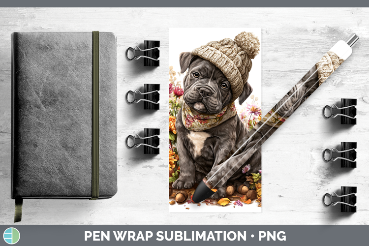Cane Corso Dogs 01 Knit Hat Pen Wrap Sublimation Design