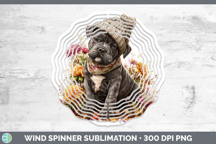 GorgeousDogs 01 Knit Hat Wind Spinner design.