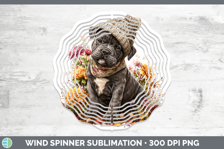 Cane Corso Dogs 01 Knit Hat Wind Spinner Sublimation Design