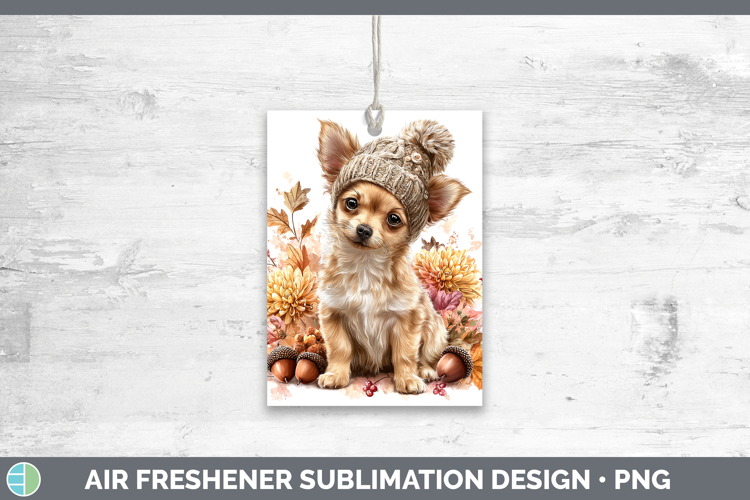 Chihuahua Dogs 01 Knit Hat Air Freshener Sublimation Design