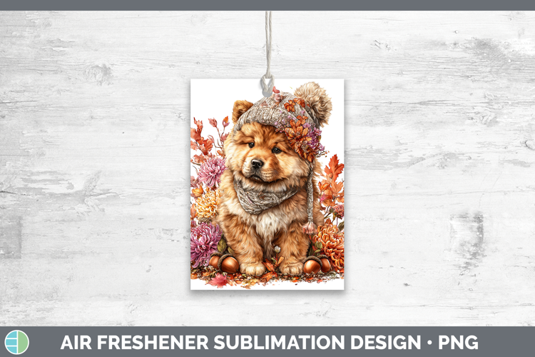 Chow Chow Dogs 01 Knit Hat Air Freshener Sublimation Design