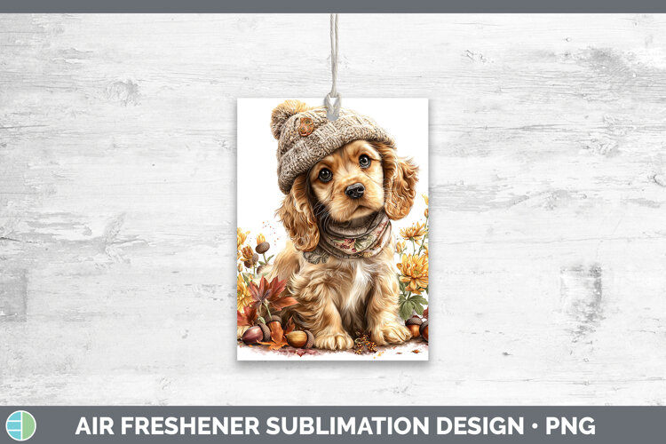 GorgeousDogs 01 Knit Hat Air Freshener design.