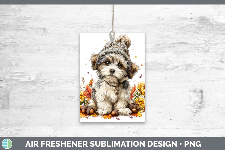 Lhasa Apso Dogs 01 Knit Hat Air Freshener Sublimation Design