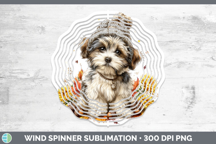 GorgeousDogs 01 Knit Hat Wind Spinner design.