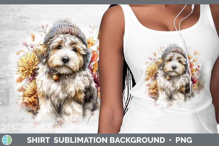Old English Sheepdog Dogs 01 Knit Hat Shirt Sublimation Desi