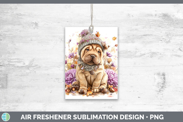 GorgeousDogs 01 Knit Hat Air Freshener design.