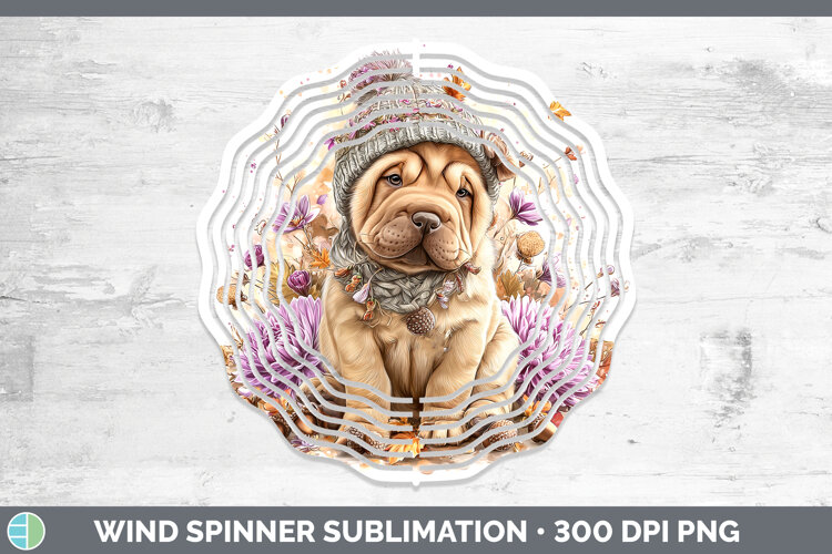 GorgeousDogs 01 Knit Hat Wind Spinner design.