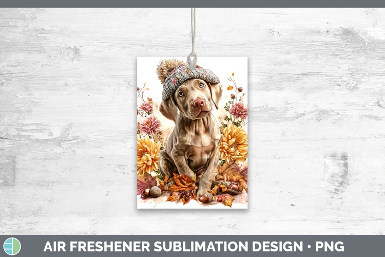 Weimaraner Dogs 01 Knit Hat Air Freshener Sublimation Design