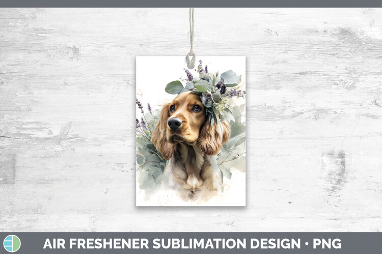 GorgeousDogs 01 Lavender and Eucalyptus Air Freshener design.