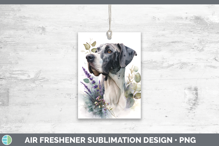 Great Dane Dogs 01 Lavender and Eucalyptus Air Freshener Sub