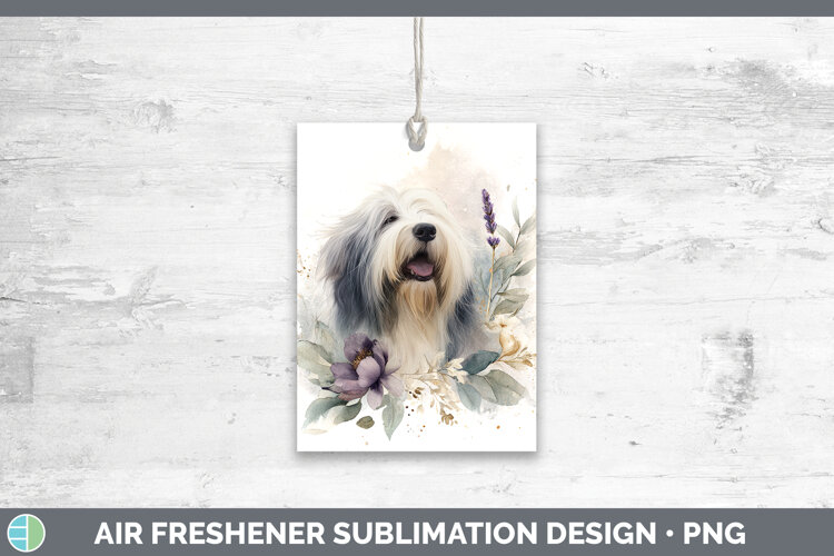 GorgeousDogs 01 Lavender and Eucalyptus Air Freshener design.