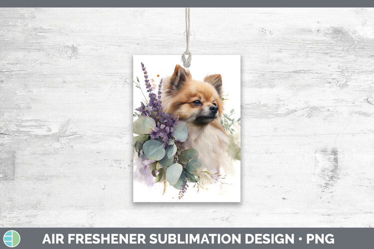 GorgeousDogs 01 Lavender and Eucalyptus Air Freshener design.