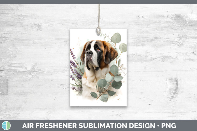 GorgeousDogs 01 Lavender and Eucalyptus Air Freshener design.