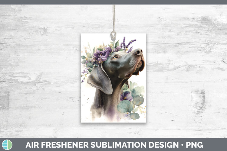 GorgeousDogs 01 Lavender and Eucalyptus Air Freshener design.