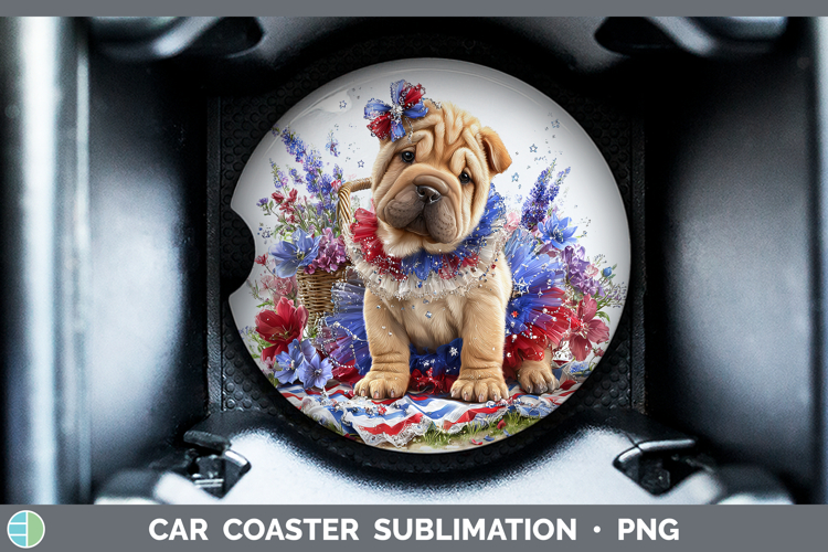Car Coaster Sublimation Designs Image 2