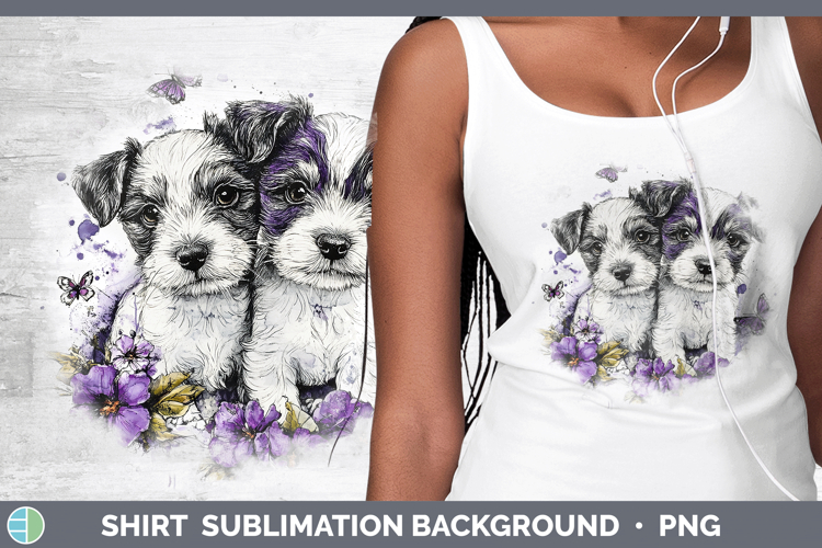 Dogs 01 Purple Drips Fox Terrier Shirt Sublimation Sublimati