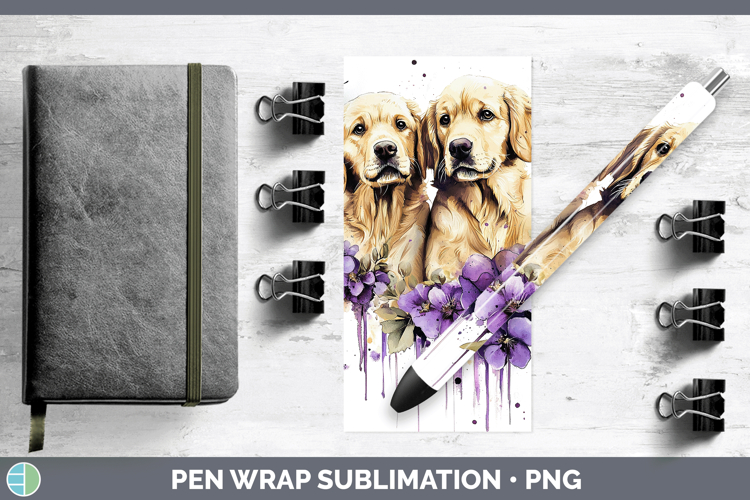 Golden Retriever Clipart Image 13