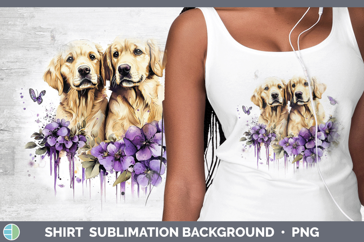 Golden Retriever Clipart Image 9