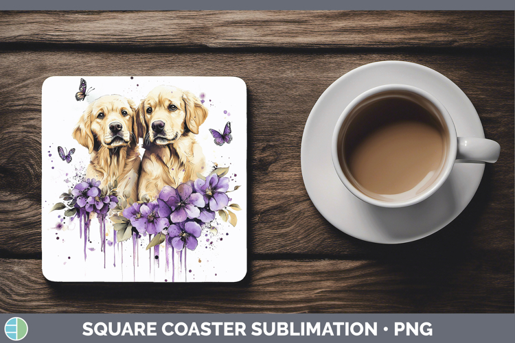 Golden Retriever Clipart Image 8