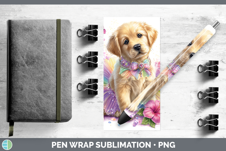 Golden Retriever Clipart Image 19