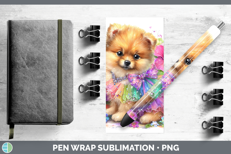 Pomeranian Clipart Image 3