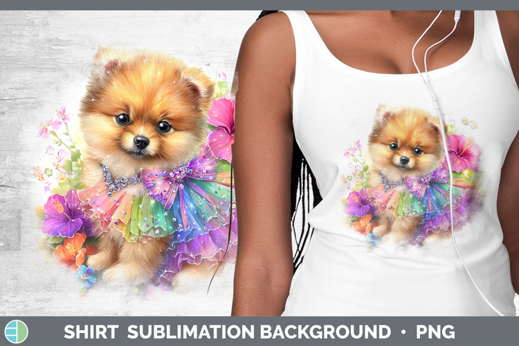 Pomeranian Clipart Image 23
