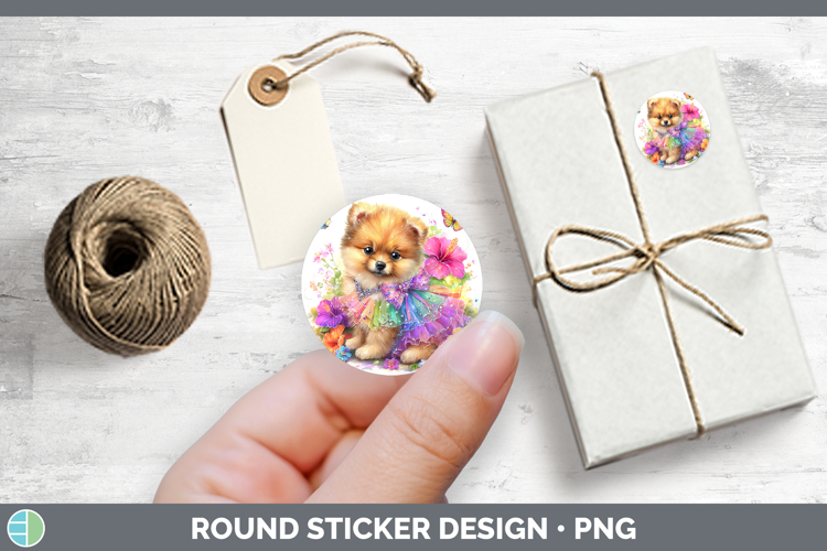 Pomeranian Clipart Image 24