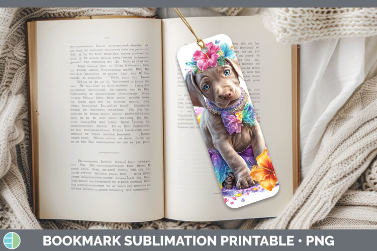 GorgeousDogs 01 Rainbow Summer Bookmark design.