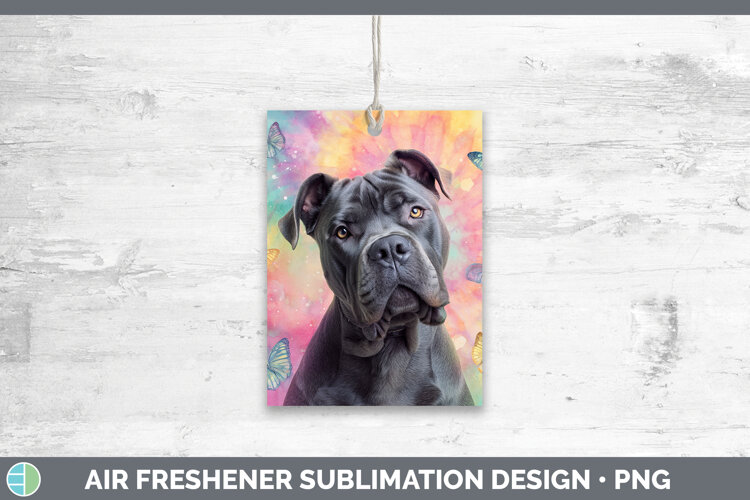 GorgeousDogs 01 Tie Dye Air Freshener design.