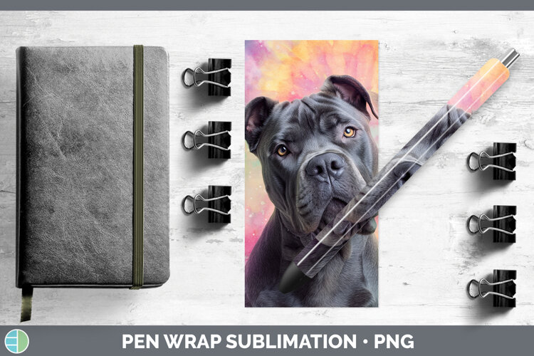 GorgeousDogs 01 Tie Dye Pen Wrap design.