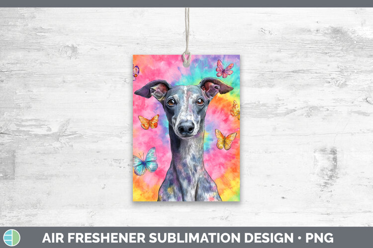 GorgeousDogs 01 Tie Dye Air Freshener design.