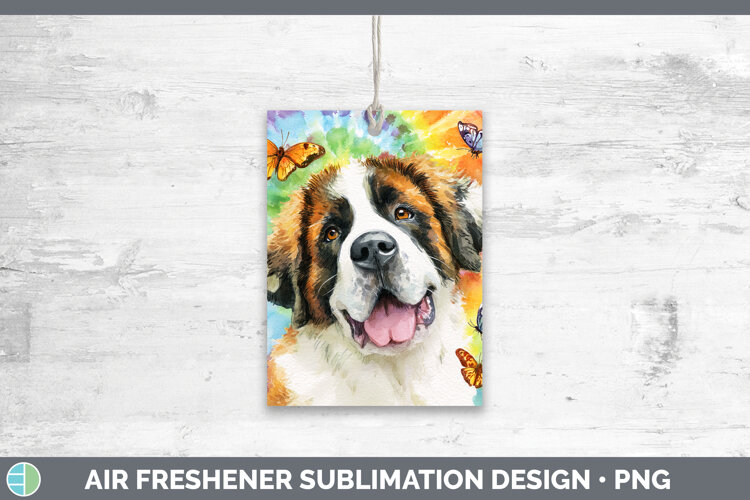 GorgeousDogs 01 Tie Dye Air Freshener design.
